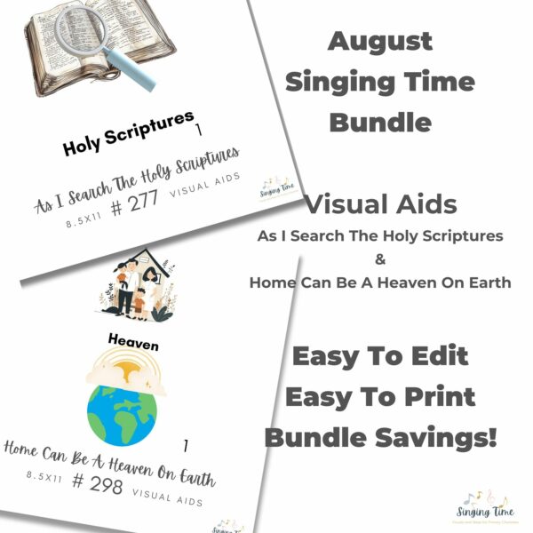 August 2024 Singing Time Bundle