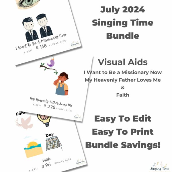 July 2024 Singing Time Bundle