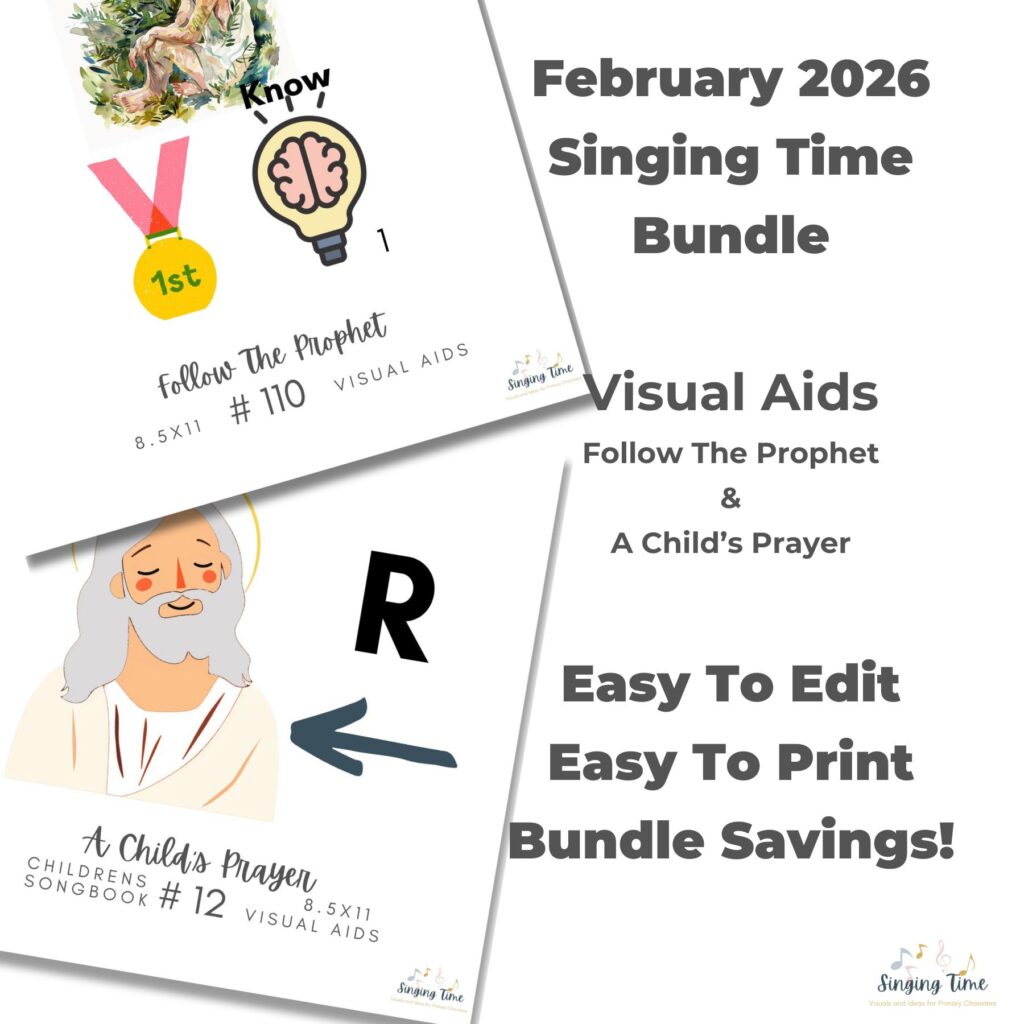 February 2026 Bundle Follow The Prophet #110 and A Child's Prayer #12
