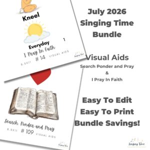 July 2026 Bundle Search Ponder and Pray #109 and I Pray In Faith #14