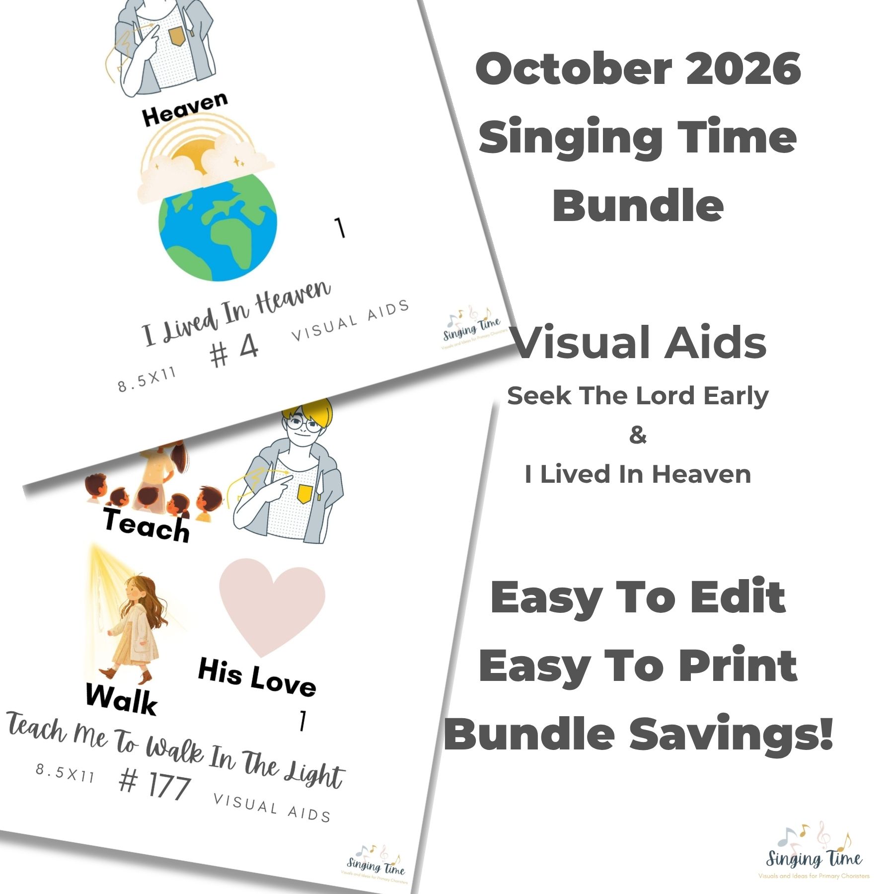 October 2026 Bundle I Lived In Heaven & Seek The Lord Early